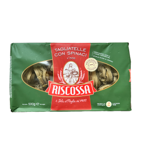 Tagliatelle Verde de Espinacas, Riscossa